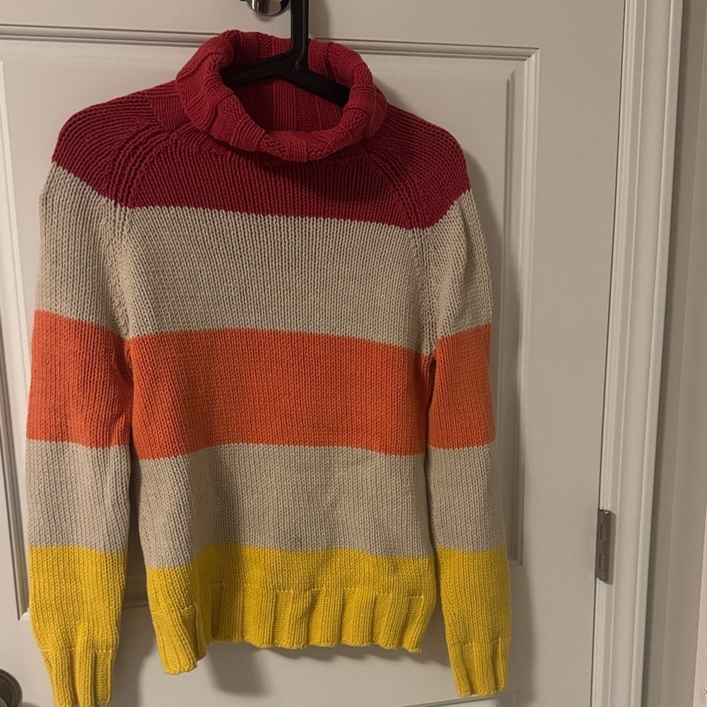 Tommy Hilfiger Multicolor Turtleneck Sweater